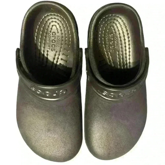 Crocs Bistro Work Clogs – Black – M5 / W7 –l - Picture 9 of 9